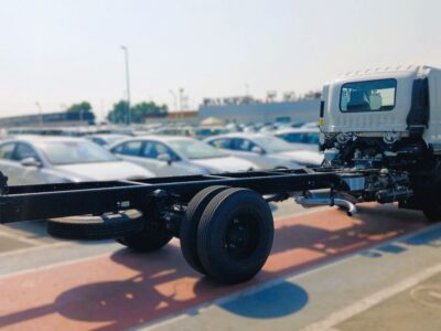 2025 Isuzu FSR Isuzu FSR 11 TON Chassis 4 Cylinders Diesel Engine White Grey Truck GCC