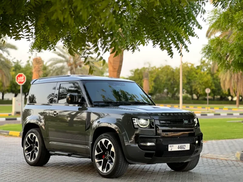 2021 Land Rover Defender 90 S P400 6 Cylinders Petrol Engine Grey Beige SUV Pristine Condition