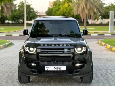 2021 Land Rover Defender 90 S P400 6 Cylinders Petrol Engine Grey Beige SUV Pristine Condition