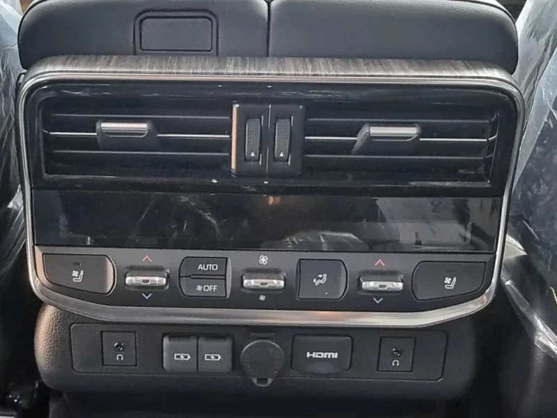 2025 TOYOTA LAND CRUISER 3.5L PETROL VX TWIN TURBO 6 Cylinders Black SUV Automatic