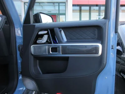 2025 Mercedes-Benz G63 AMG Carbon Interior and Exterior 4.0L V8 Engine Blue Black SUV
