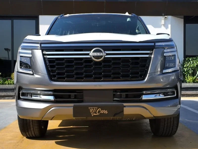 2026 Nissan Patrol LE Platinum 3.5 Litres V6 Petrol Engine Grey Red SUV Full Option GCC Specs