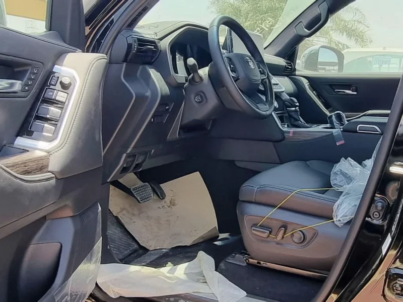 2025 TOYOTA LAND CRUISER 3.5L PETROL VX TWIN TURBO 6 Cylinders Black SUV Automatic