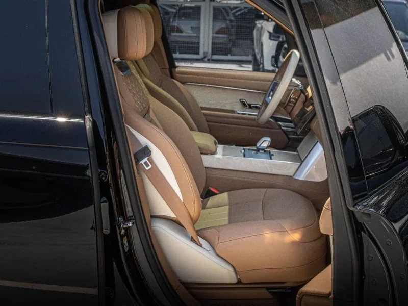 2025 Land Rover Range Rover VOGUE SV P615 SWB 4.4L Twin-Turbo V8 Black Tan SUV GCC Specs