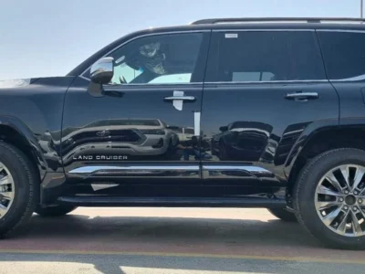 2025 TOYOTA LAND CRUISER 3.5L PETROL VX TWIN TURBO 6 Cylinders Black SUV Automatic