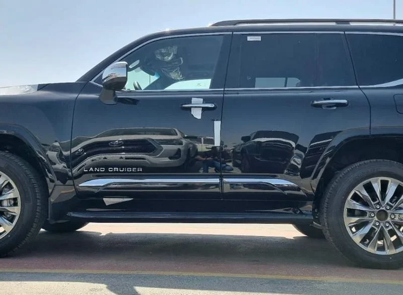2025 TOYOTA LAND CRUISER 3.5L PETROL VX TWIN TURBO 6 Cylinders Black SUV Automatic