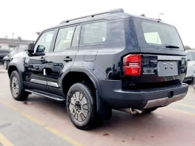 2025 TOYOTA PRADO 2.4L PETROL ALL ROUNDER-G 4X4 TURBO 4 Cylinders Black Beige SUV GCC