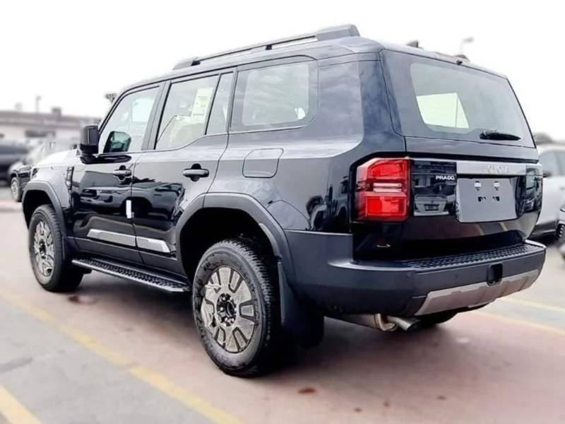 2025 TOYOTA PRADO 2.4L PETROL ALL ROUNDER-G 4X4 TURBO 4 Cylinders Black Beige SUV GCC