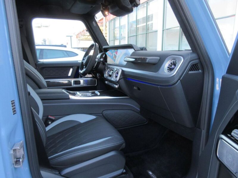 2025 Mercedes-Benz G63 AMG Carbon Interior and Exterior 4.0L V8 Engine Blue Black SUV