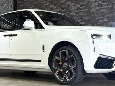 2025 Rolls Royce Cullinan Black Badge 6.8 Litres 12 Cylinders Petrol Engine White SUV