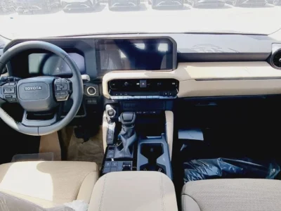 2025 TOYOTA PRADO 2.4L PETROL ALL ROUNDER-G 4X4 TURBO 4 Cylinders Black Beige SUV GCC