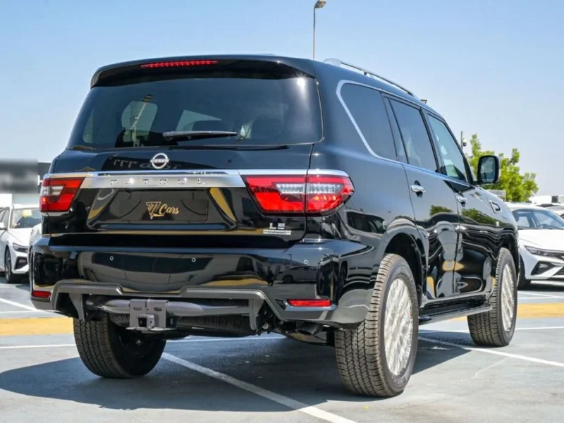 2024 Nissan PATROL LE T2 5.6 Litres V8 Petrol Engine Black Tan SUV Automatic GCC Specs