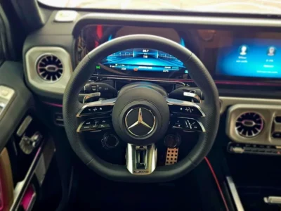 2026 Mercedes-Benz G63 AMG MONZA GREY DOUBLE NIGHT PACKAGE 4.0L V8 Bronze Brown SUV