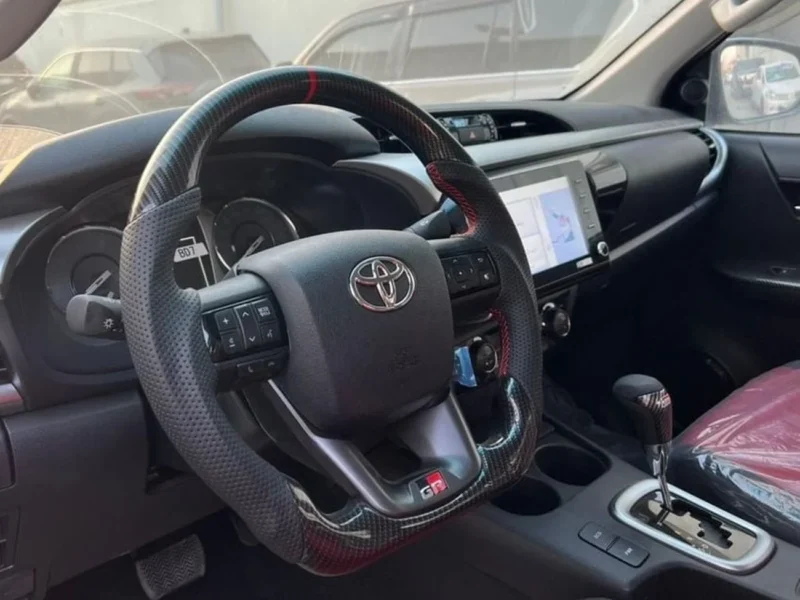 2026 TOYOTA HILUX GR-SPORTS 2.4L 4X4 DIESEL 4 Cylinders Grey Red Pickup Truck GCC