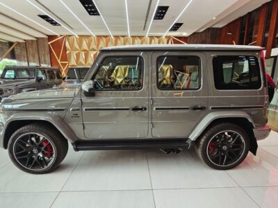 2026 Mercedes-Benz G63 AMG NARDO GREY DOUBLE NIGHT PACKAGE 4.0L V8 Grey White SUV