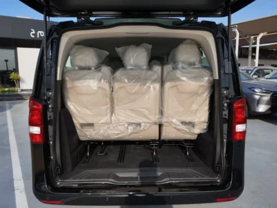 2025 Mercedes Vito Business Edition 2.0 Litres 4 Cylinders Petrol Engine Black White Van