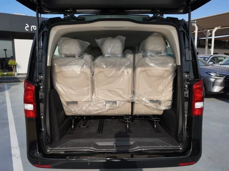 2025 Mercedes Vito Business Edition 2.0 Litres 4 Cylinders Petrol Engine Black White Van