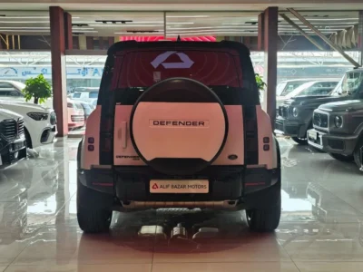 2023 Rover Defender 90 X-DYNAMIC HSE P400 3.0L Cylinders Petrol Engine White Beige SUV