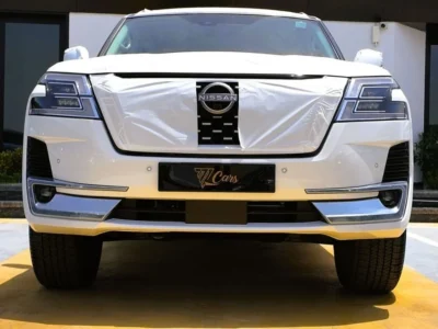 2024 Nissan Patrol SE Platinum City 4.0 Litres V6 Petrol Engine White Tan SUV GCC Specs