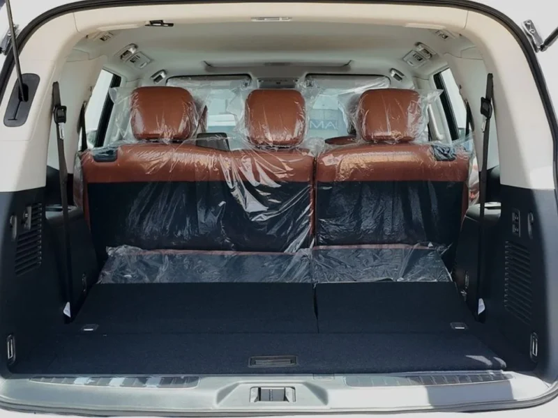 2024 Nissan Patrol SE Platinum City 4.0 Litres V6 Petrol Engine White Tan SUV GCC Specs