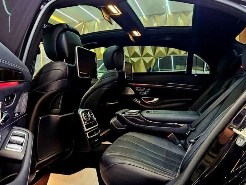 2014 Mercedes Benz S400 Std 3.5 Litres Turbo 6 Cylinders Engine Black Sedan Korean Specs