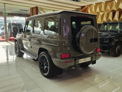 2026 Mercedes-Benz G63 AMG NARDO GREY DOUBLE NIGHT PACKAGE 4.0L V8 Grey White SUV