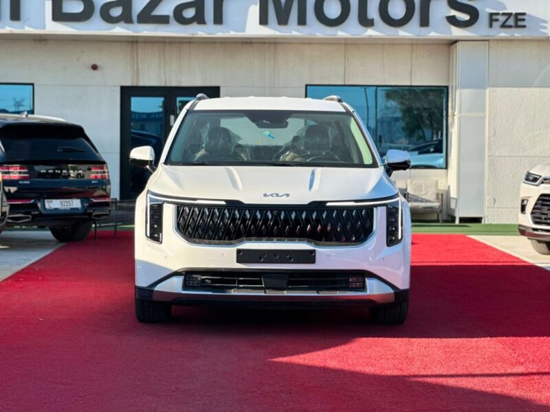 2026 Kia Carnival 3.5 LITRES 6 Cylinders Petrol Engine White Grey Van Korean Specs