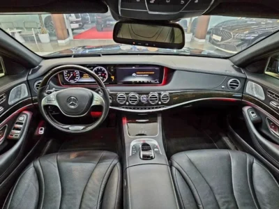 2014 Mercedes Benz S400 Std 3.5 Litres Turbo 6 Cylinders Engine Black Sedan Korean Specs