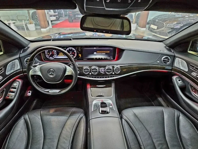 2014 Mercedes Benz S400 Std 3.5 Litres Turbo 6 Cylinders Engine Black Sedan Korean Specs