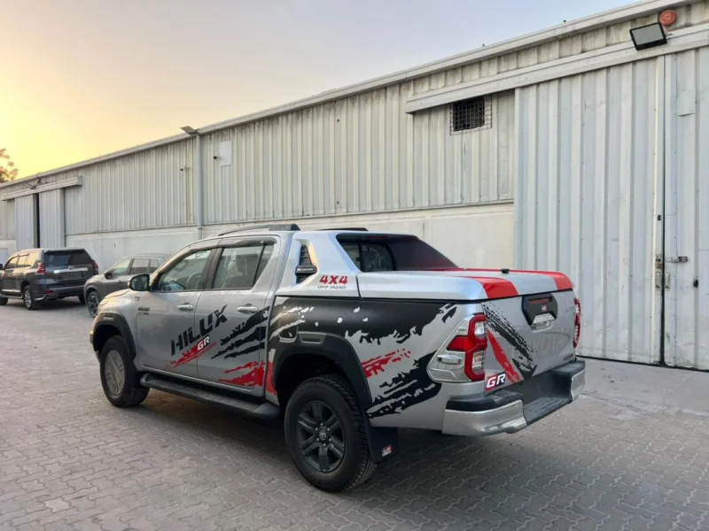 2026 TOYOTA HILUX GR-SPORTS 2.4L 4X4 DIESEL 4 Cylinders Silver Red Pickup Truck GCC