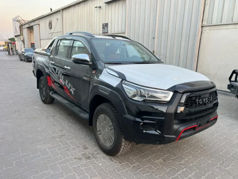 2026 TOYOTA HILUX GR-SPORTS 2.4L 4X4 DIESEL 4 Cylinders Grey Red Pickup Truck GCC