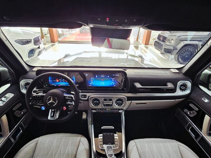 2026 Mercedes-Benz G63 AMG NARDO GREY DOUBLE NIGHT PACKAGE 4.0L V8 Grey White SUV
