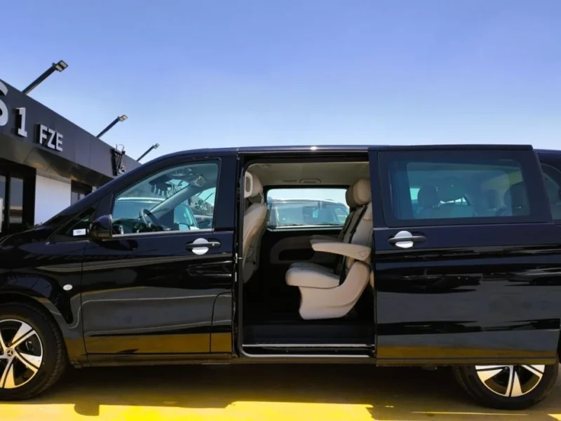 2025 MERCEDES-BENZ VITO BUSINESS EDITION 2.0L Turbocharged Inline-4 Petrol Black Beige Van