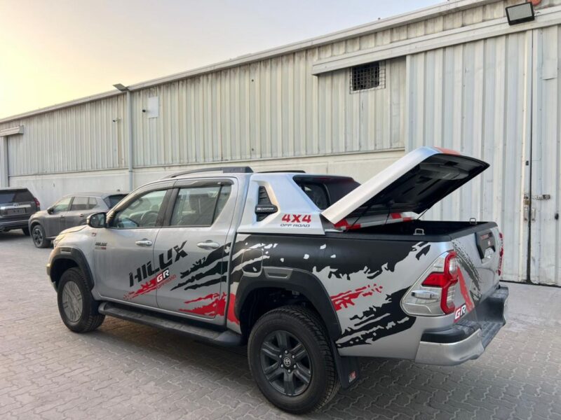 2026 TOYOTA HILUX GR-SPORTS 2.4L 4X4 DIESEL 4 Cylinders Silver Red Pickup Truck GCC