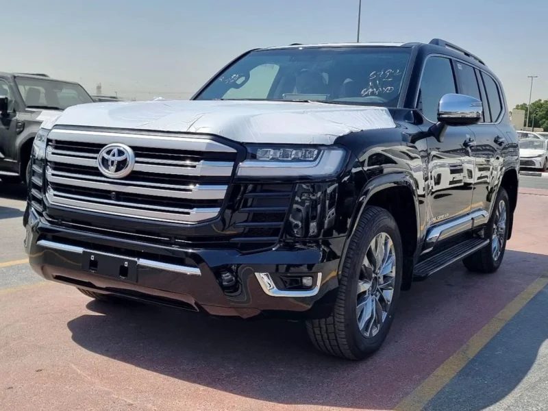 2025 TOYOTA LAND CRUISER 3.5L PETROL VX TWIN TURBO 6 Cylinders Black SUV Automatic