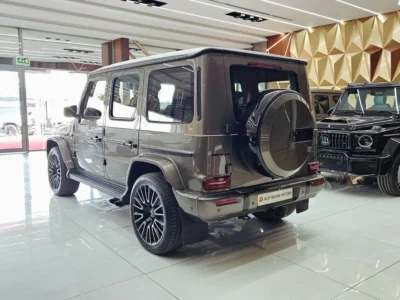 2026 Mercedes-Benz G63 AMG MONZA GREY DOUBLE NIGHT PACKAGE 4.0L V8 Bronze Brown SUV