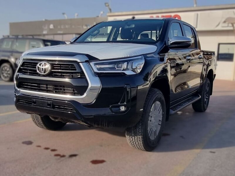 2025 TOYOTA HILUX GLX FULL OPTION 2.4L 4X4 DIESEL 4 Cylinders Black Pickup Truck
