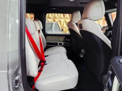 2026 Mercedes-Benz G63 AMG NARDO GREY DOUBLE NIGHT PACKAGE 4.0L V8 Grey White SUV