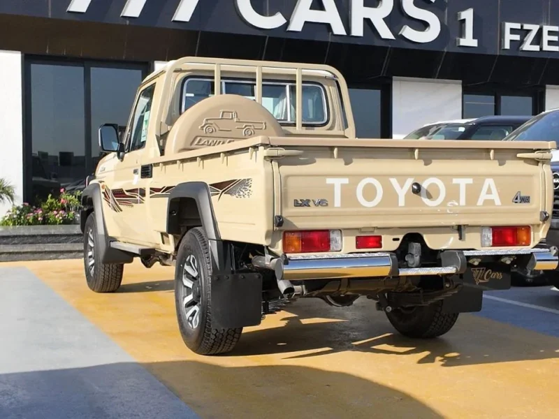 2026 Toyota Land Cruiser Pick Up 4.0 Litres 6 Cylinders Petrol Engine Beige Brown Truck