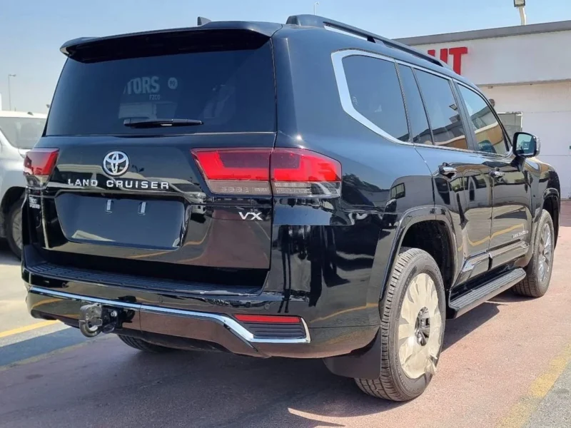 2025 TOYOTA LAND CRUISER 3.5L PETROL VX TWIN TURBO 6 Cylinders Black SUV Automatic
