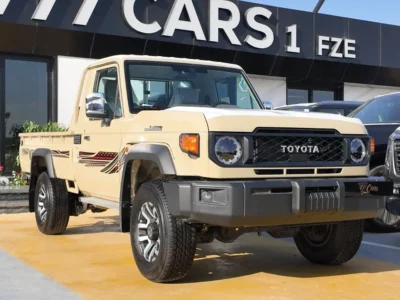 2026 Toyota Land Cruiser Pick Up 4.0 Litres 6 Cylinders Petrol Engine Beige Brown Truck