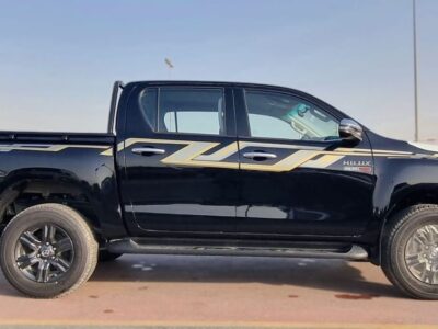 2025 TOYOTA HILUX GLX FULL OPTION 2.4L 4X4 DIESEL 4 Cylinders Black Pickup Truck