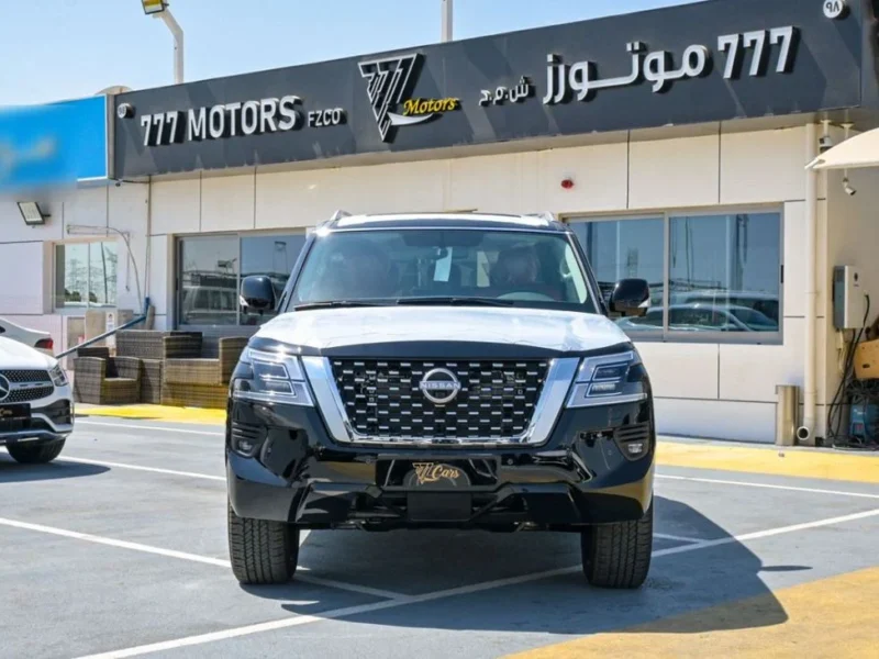 2024 Nissan PATROL LE T2 5.6 Litres V8 Petrol Engine Black Tan SUV Automatic GCC Specs