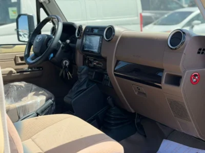 2026 Toyota Land Cruiser LC79 SC 6 Cylinders Engine Full option Beige Brown Pickup Truck