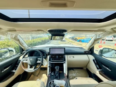 2026 Toyota Land Cruiser GXR 3.5 Litres V6 Petrol Engine White Beige SUV GCC Specs