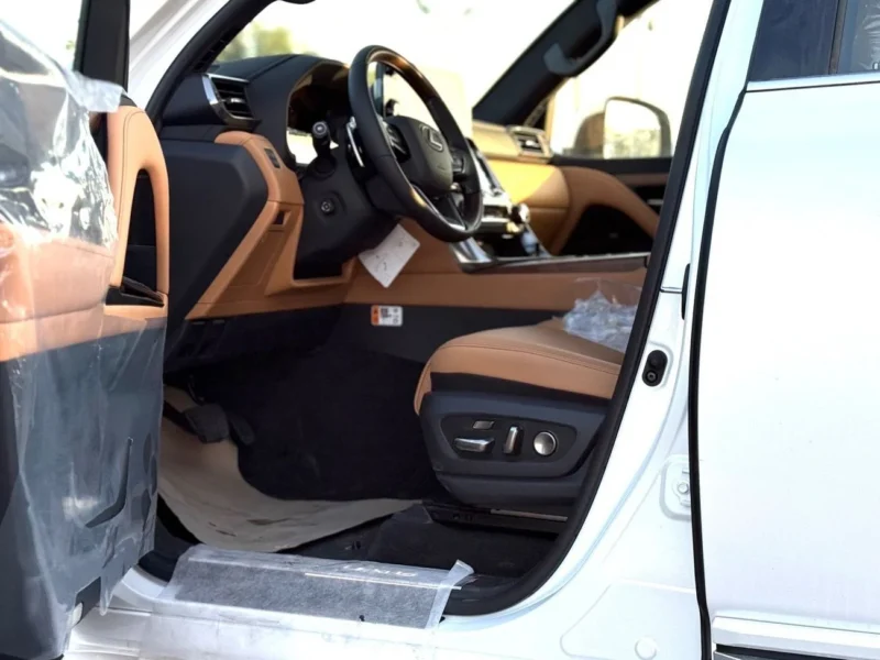 2026 LEXUS LX700H Signature 3.5 Litres Twin Turbo V6 Petrol Engine White Tan SUV GCC Specs