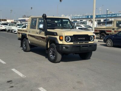 2026 Toyota Land Cruiser LC79 DC 6 Cylinders Engine Full option Beige Brown Pickup Truck