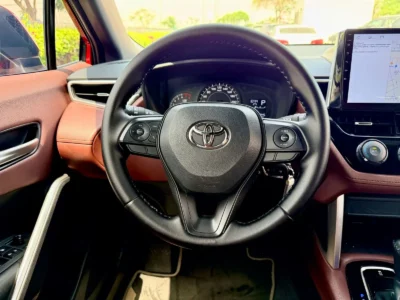 2024 Toyota Corolla Cross 1.8 Litres 4 Cylinders Petrol Engine Red Black SUV