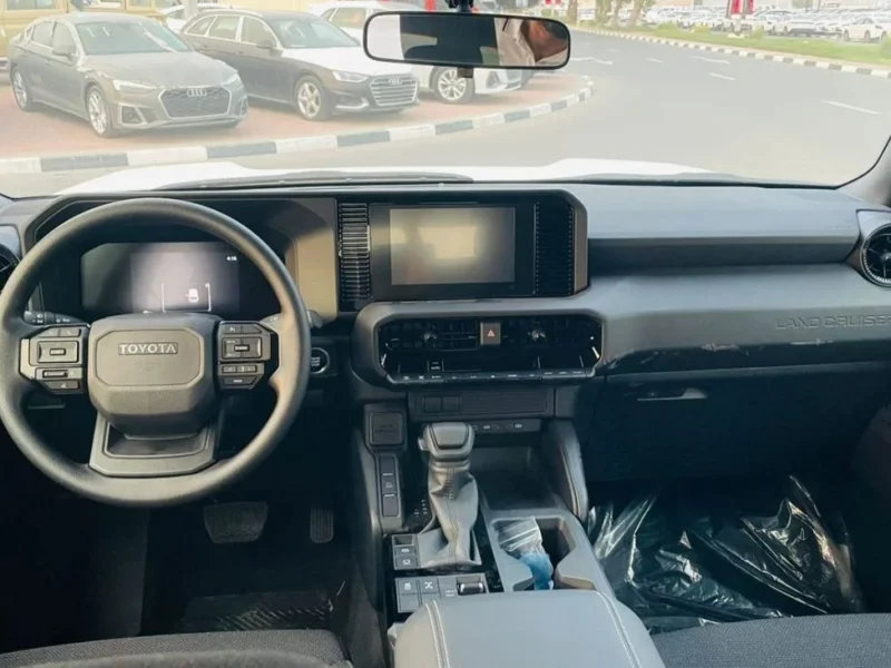 2025 Toyota Prado TXR 2.4T 4 Cylinders Petrol Engine White Black SUV GCC Specs