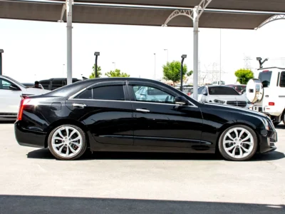 2018 Cadillac ATS 2.0T Premium Luxury 4 Cylinders Petrol Engine Black Red Sedan Mint Condition